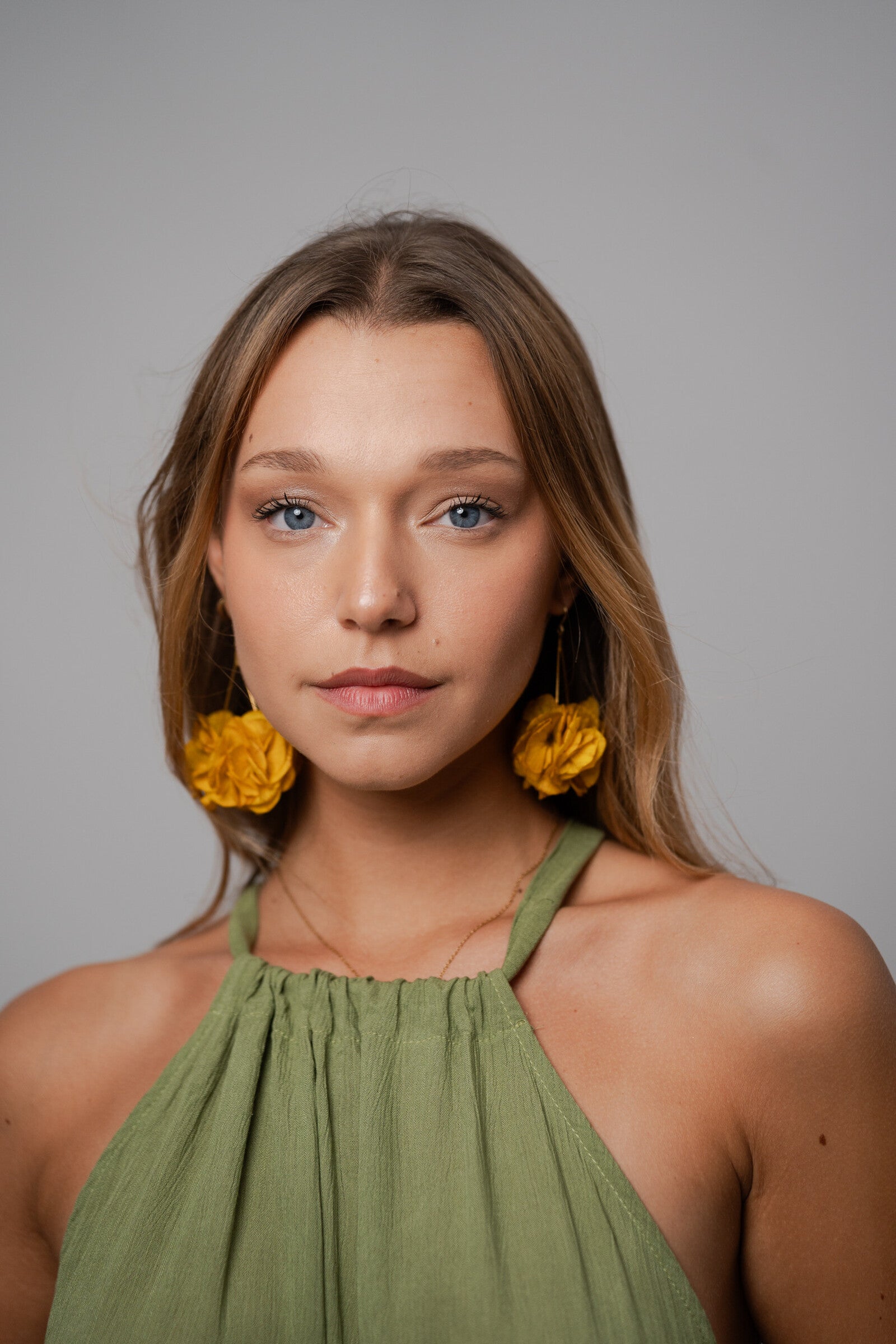 Wild Flowers Oro | Gancho triangular